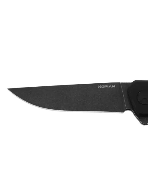 Couteau pliant HOPIAN CLAVE Black | Lame D2 Black Stonewash