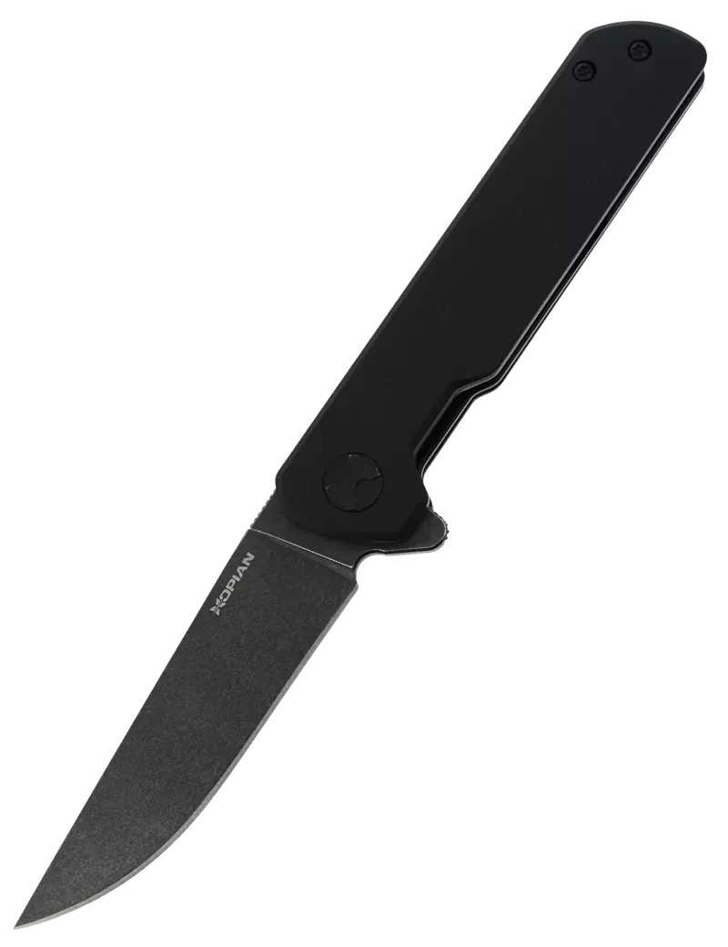 Couteau pliant HOPIAN CLAVE Black | Lame D2 Black Stonewash