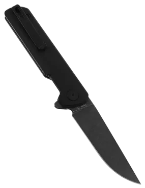 Couteau pliant HOPIAN CLAVE Black | Lame D2 Black Stonewash