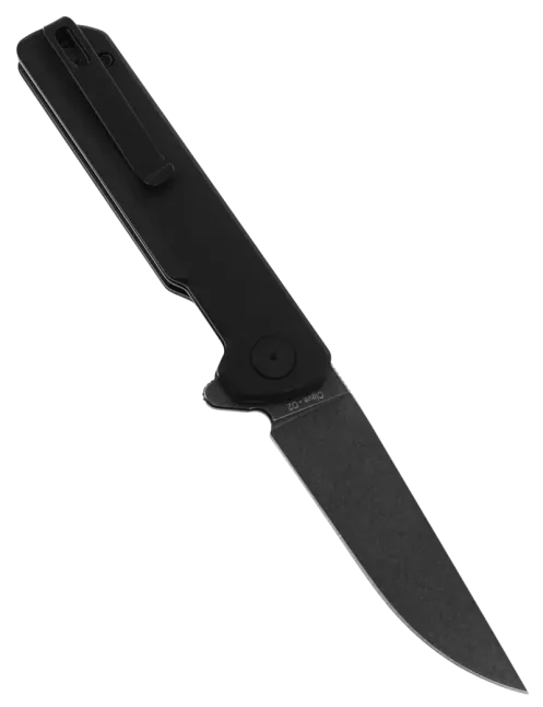 Couteau pliant HOPIAN CLAVE Black | Lame D2 Black Stonewash