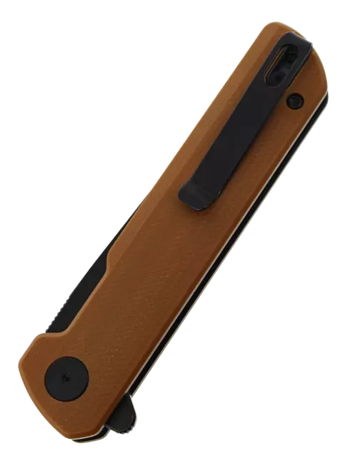 Couteau pliant HOPIAN CLAVE Brun | Lame D2 Black Stonewash