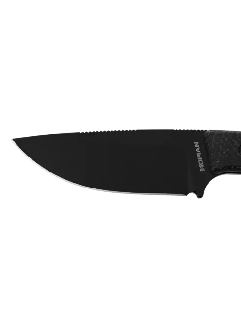 Couteau fixe HOPIAN MORROW Black | Collaboration TORPEN