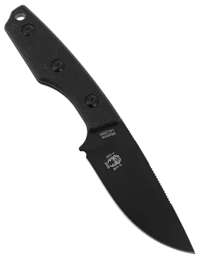 Couteau fixe HOPIAN MORROW Black | Collaboration TORPEN