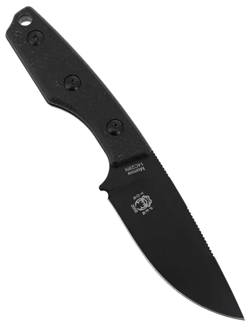 Couteau fixe HOPIAN MORROW Black | Collaboration TORPEN