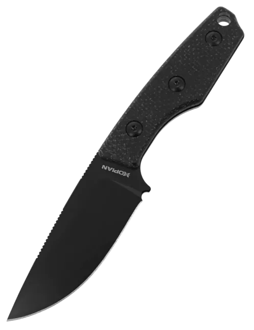 Couteau fixe HOPIAN MORROW Black | Collaboration TORPEN