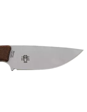 Couteau fixe HOPIAN MORROW Brown | Collaboration TORPEN