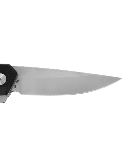 Couteau pliant HOPIAN VEX Black | D2 Stonewash G10