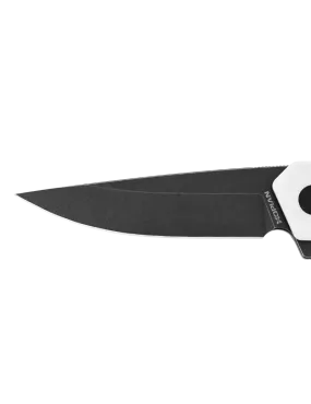 Couteau pliant HOPIAN VEX White | D2 Black Stonewash G10