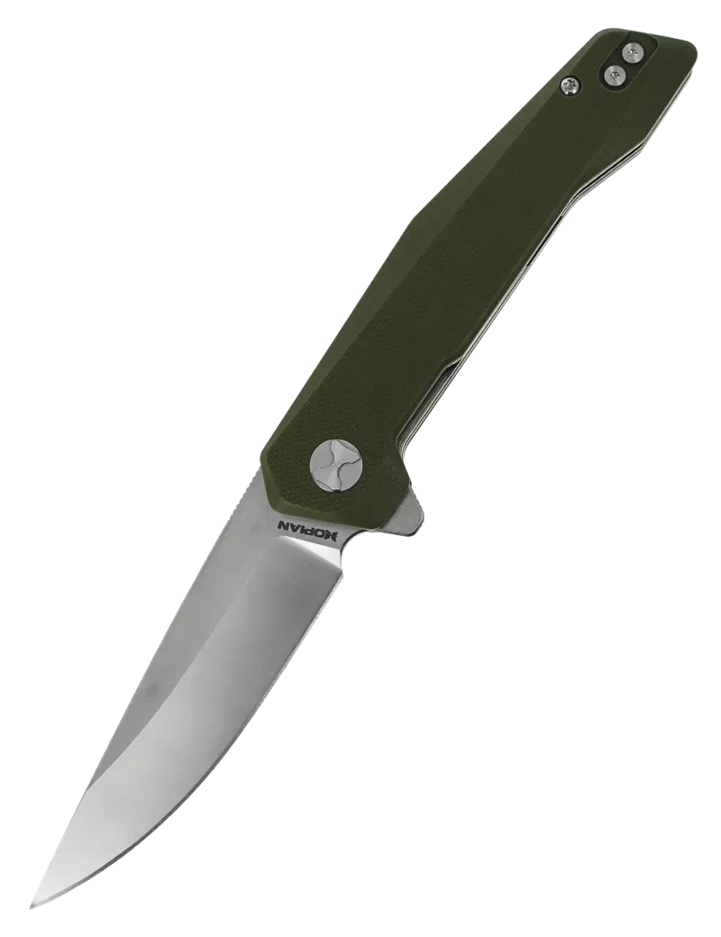 HOPIAN VEX Green G10 - Couteau pliant EDC D2