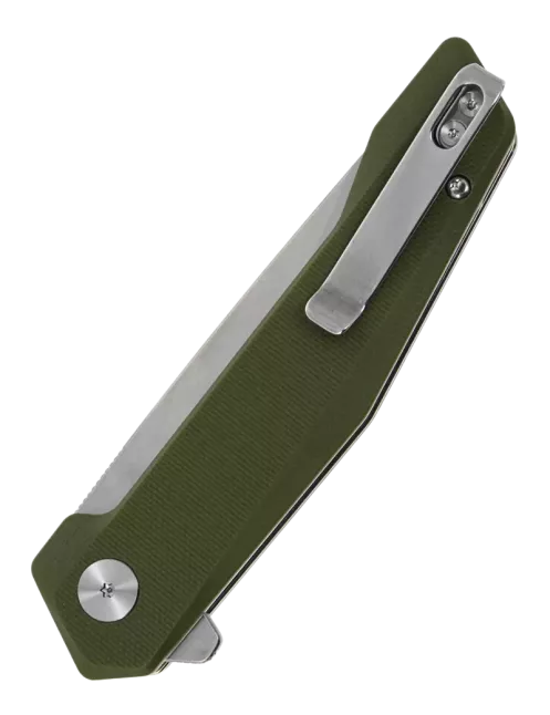HOPIAN VEX Green G10 - Couteau pliant EDC D2