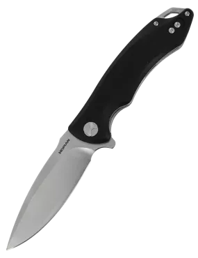 HOPIAN ARCUS Black G10 - Couteau pliant EDC D2