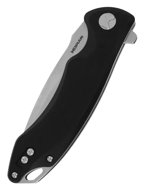 HOPIAN ARCUS Black G10 - Couteau pliant EDC D2