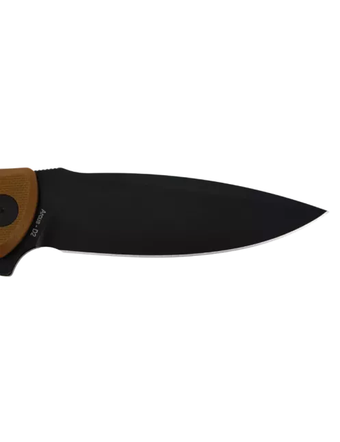 HOPIAN ARCUS Brown G10 - Couteau pliant EDC D2