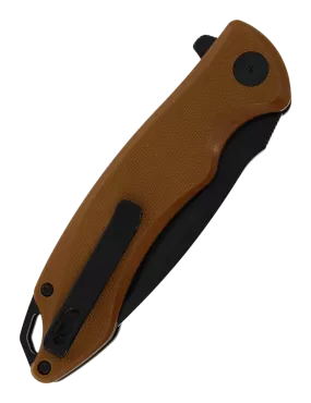 HOPIAN ARCUS Brown G10 Folding Knife - D2 EDC