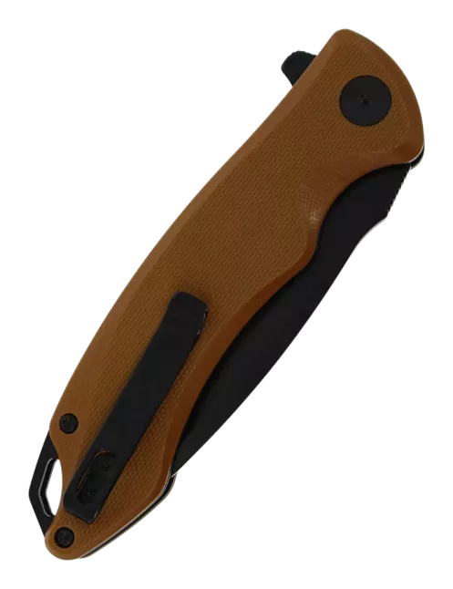 HOPIAN ARCUS Brown G10 - Couteau pliant EDC D2