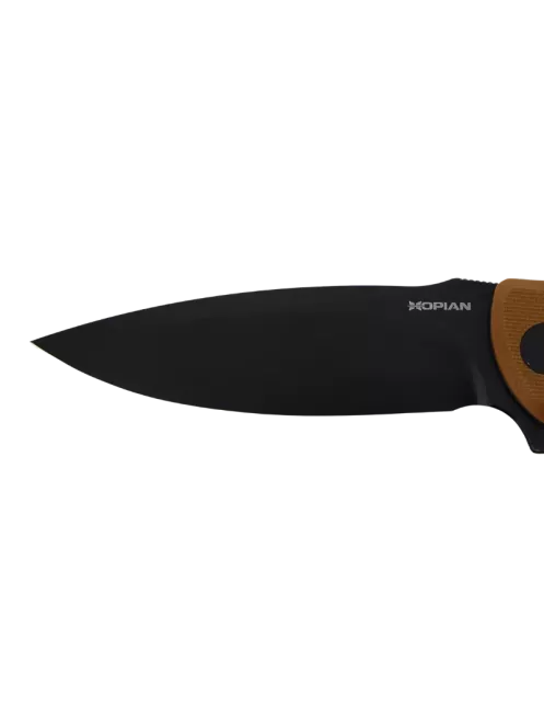 HOPIAN ARCUS Brown G10 - Couteau pliant EDC D2
