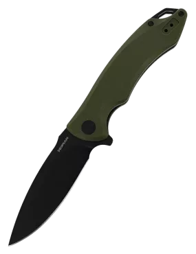 HOPIAN ARCUS Green G10 - Couteau pliant EDC D2
