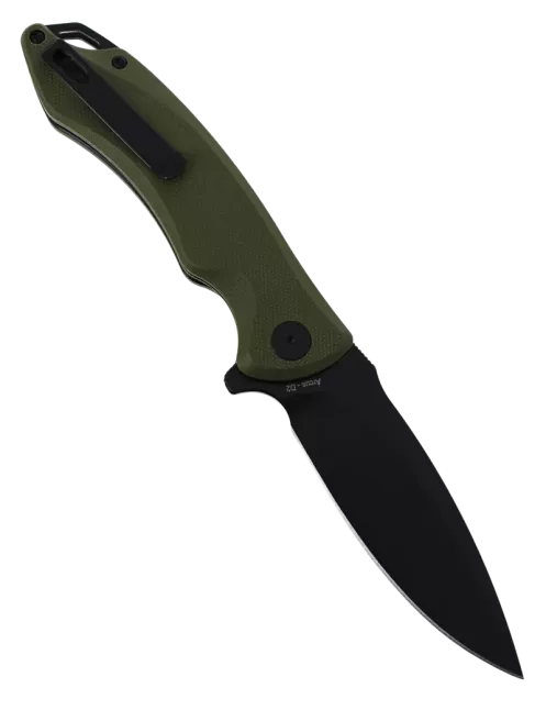 HOPIAN ARCUS Green G10 Folding Knife - D2 EDC