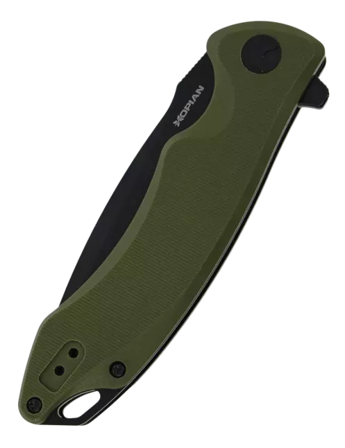 HOPIAN ARCUS Green G10 Folding Knife - D2 EDC