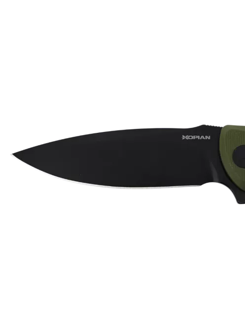 HOPIAN ARCUS Green G10 - Couteau pliant EDC D2