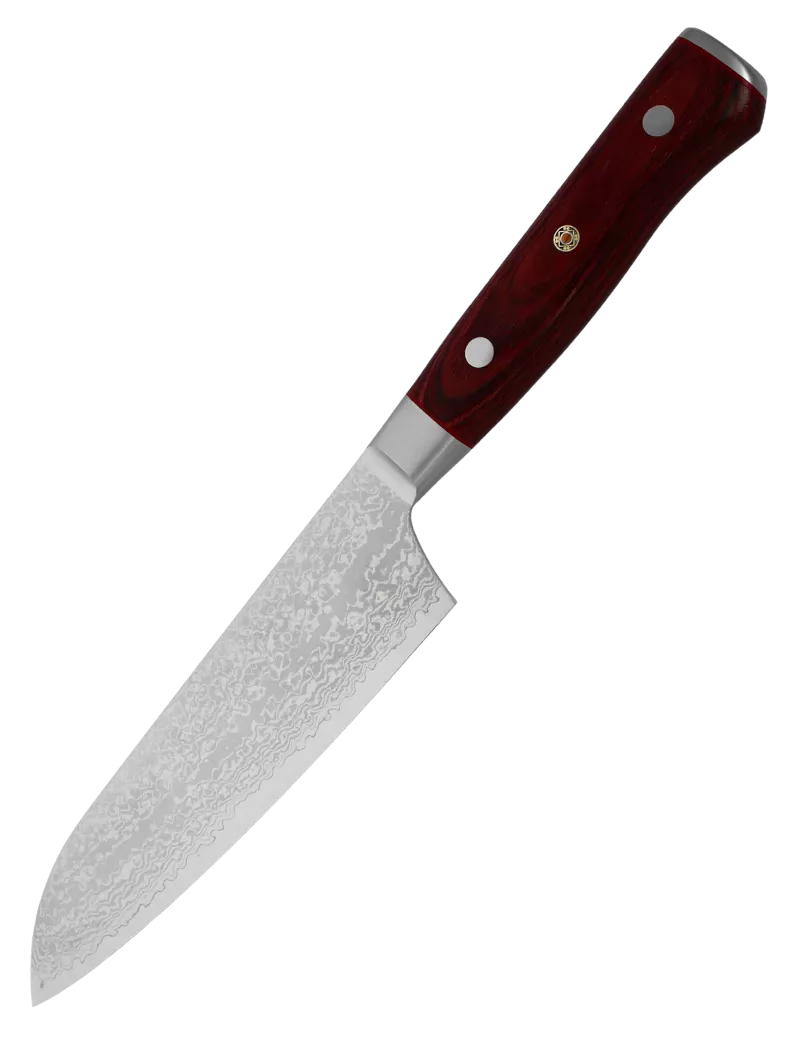 MCUSTA ZCPR3-8003D Santoku 180 mm - Couteau Japonais VG10