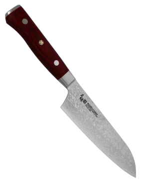 MCUSTA ZCPR3-8003D Santoku 180 mm - Couteau Japonais VG10