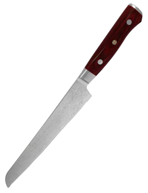 MCUSTA ZCPR3-8014D Couteau à Pain 230 mm - VG10 Damas