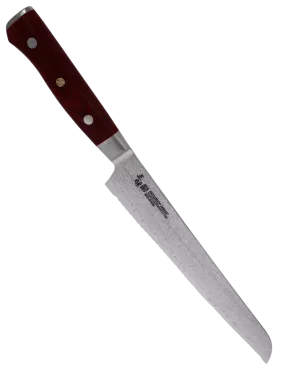 MCUSTA ZCPR3-8014D Couteau à Pain 230 mm - VG10 Damas