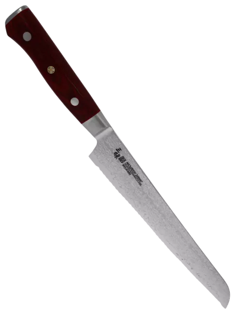 MCUSTA ZCPR3-8014D Bread Knife 230mm - VG10 Damascus