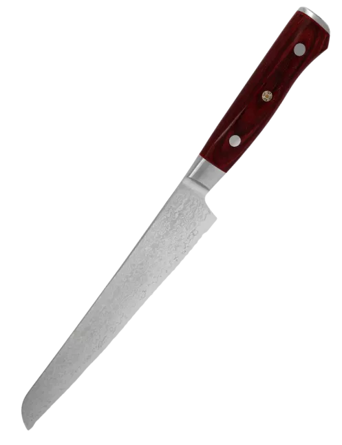 MCUSTA ZCPR3-8017D Bread Knife 160mm - VG10 Damascus