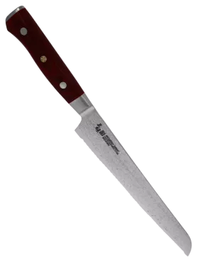 MCUSTA ZCPR3-8017D Couteau à Pain 160 mm - VG10 Damas