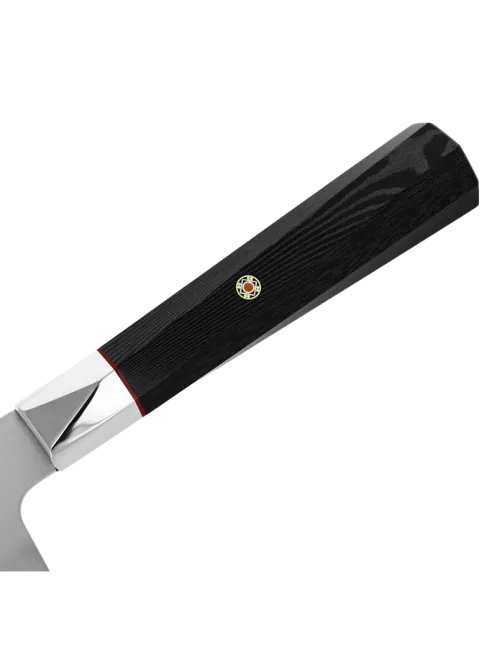 MCUSTA ZANMAI Petty 110 mm Gingami No.3 Micarta Noir