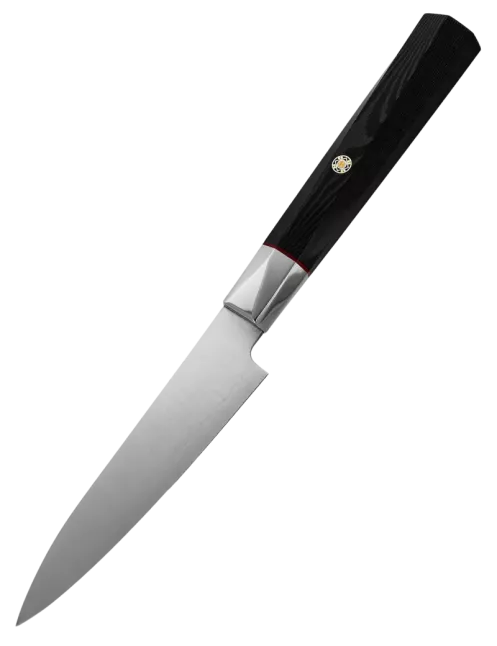 MCUSTA ZANMAI Petty 150 mm Gingami No.3 Micarta Noir