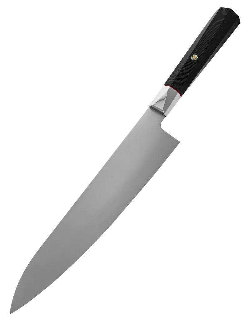 MCUSTA ZANMAI Gyuto 210 mm Gingami No.3 Micarta Noir