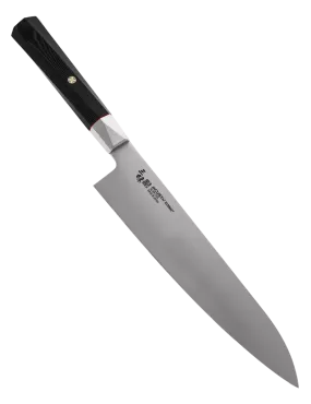 MCUSTA ZANMAI Gyuto 210 mm Gingami No.3 Micarta Noir
