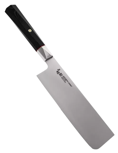 MCUSTA ZANMAI Nakiri 165 mm Gingami No.3 Micarta Noir