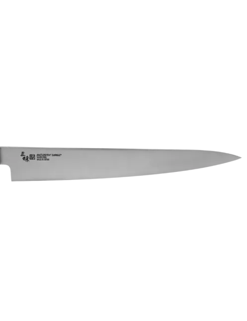 MCUSTA ZANMAI Sujihiki 240 mm Gingami No.3 Micarta Noir