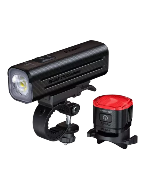 Fenix BC28R 2500 Lumens - Front & Rear Bike Light Kit