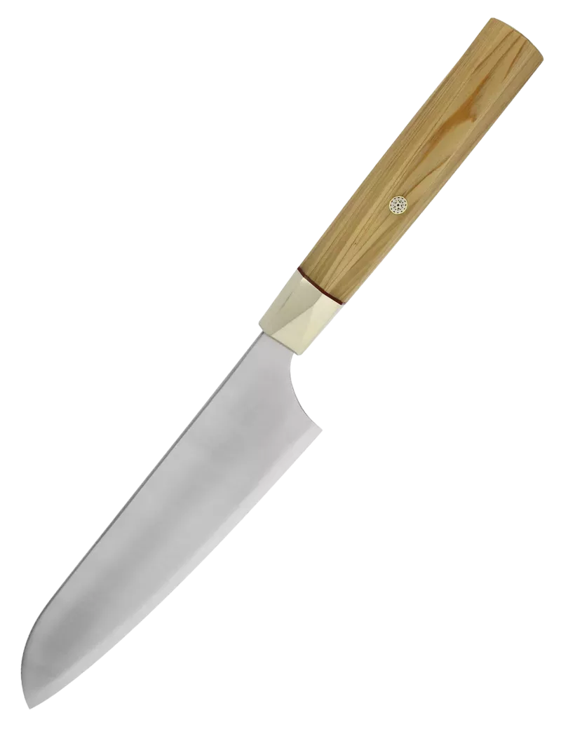 MCUSTA Zanmai Santoku 180 mm - Couteau Japonais Aogami Super