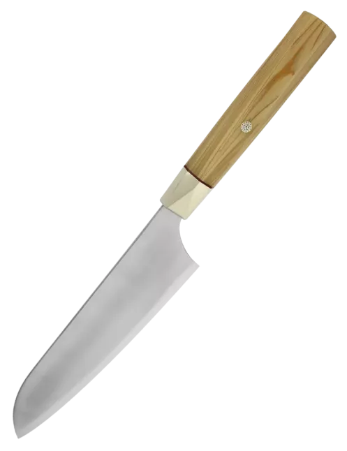 MCUSTA Zanmai Santoku 180 mm - Couteau Japonais Aogami Super