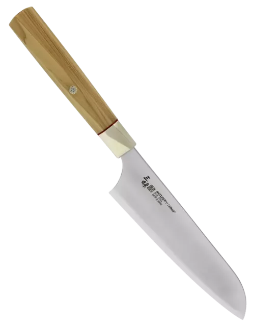 MCUSTA Zanmai Santoku 180 mm - Couteau Japonais Aogami Super