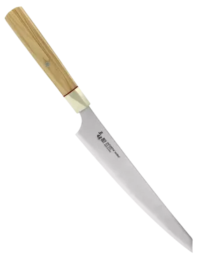 MCUSTA Zanmai Sujihiki 240 mm - Couteau Japonais Aogami Super