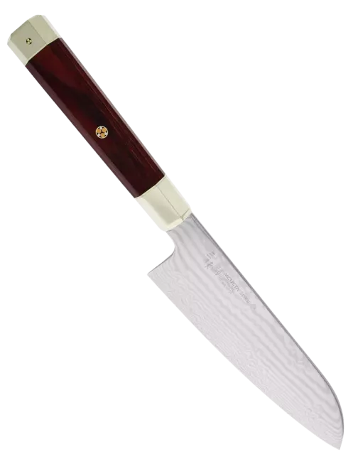 MCUSTA Zanmai Santoku 180 mm - Couteau Japonais VG-10 VG-2