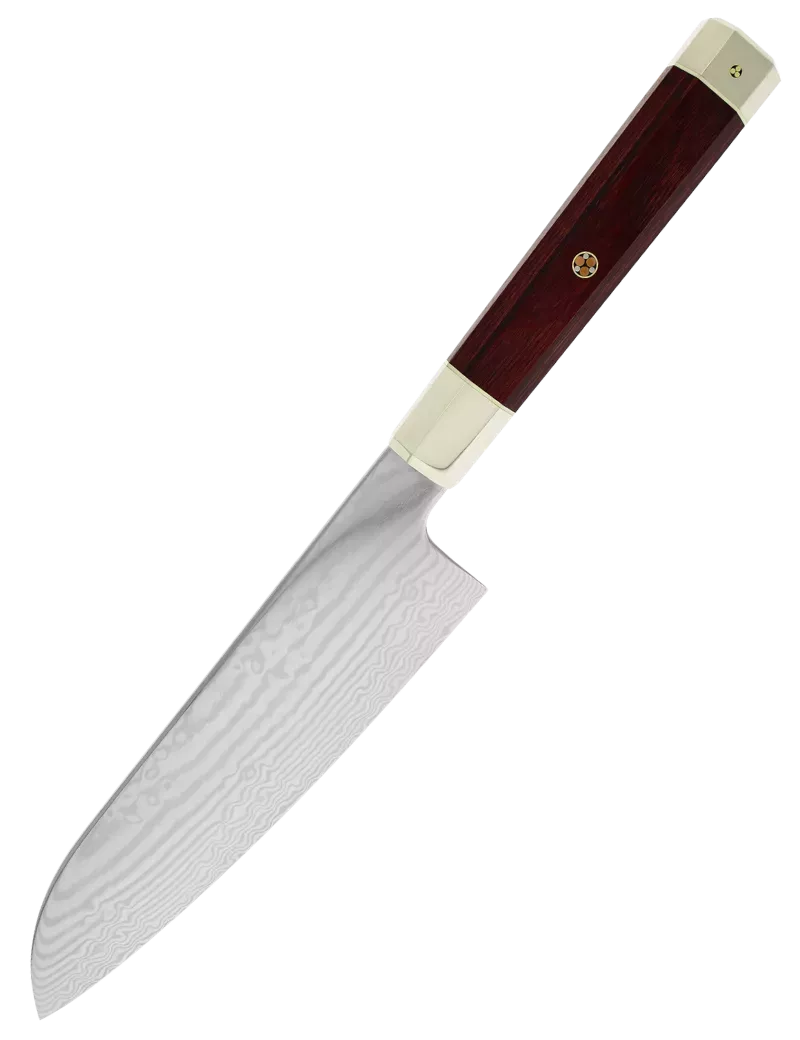 MCUSTA Zanmai Santoku 180 mm - Couteau Japonais VG-10 VG-2