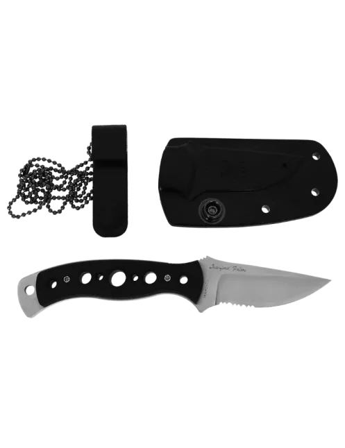 CRKT CRT2242 - Couteau Fixe Compact avec Étui Kydex