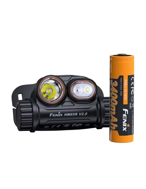 Fenix HM65R V2.0 2200 lumens | Lampe frontale rechargeable IP68