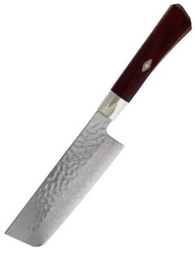 MCUSTA ZANMAI Nakiri 165 mm VG-10 Damassé Martelé