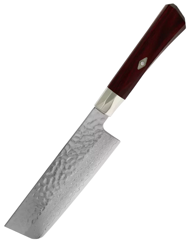 MCUSTA ZANMAI Nakiri 165 mm VG-10 Damassé Martelé