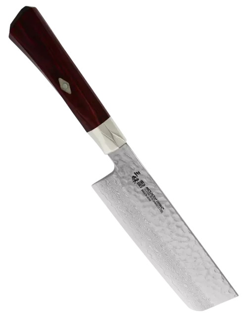 MCUSTA ZANMAI Nakiri 165 mm VG-10 Damassé Martelé