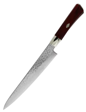 MCUSTA ZANMAI Sujihiki 270 mm VG-10 Damassé Martelé